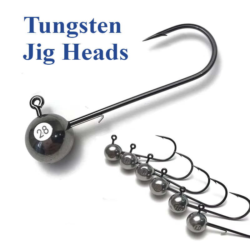 Fishing Hook Offset - 1.8g-28g 95% Solid crank Jig head