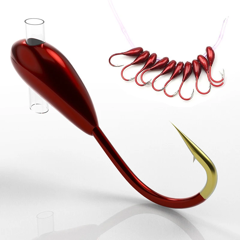 Fishing Hook Assortment - 10/20 Mùa Đông Băng Móc Thép