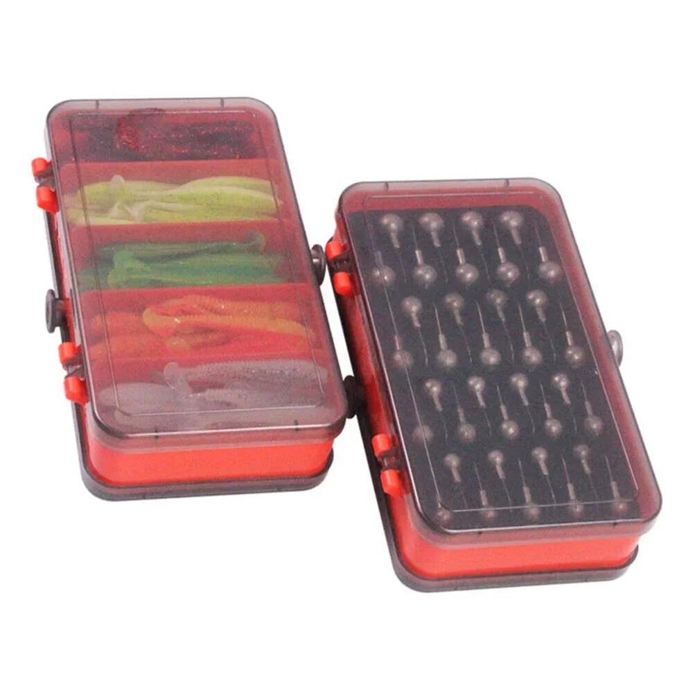 Fishing Hook Box - Portable Double Sided Split Bait Box