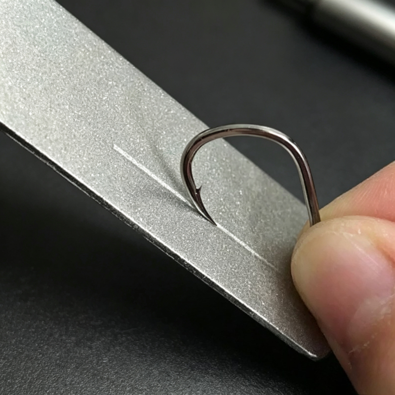 Fishing Hook Sharpener - Diamond Fishing Hook Sharpener Portable Keychain