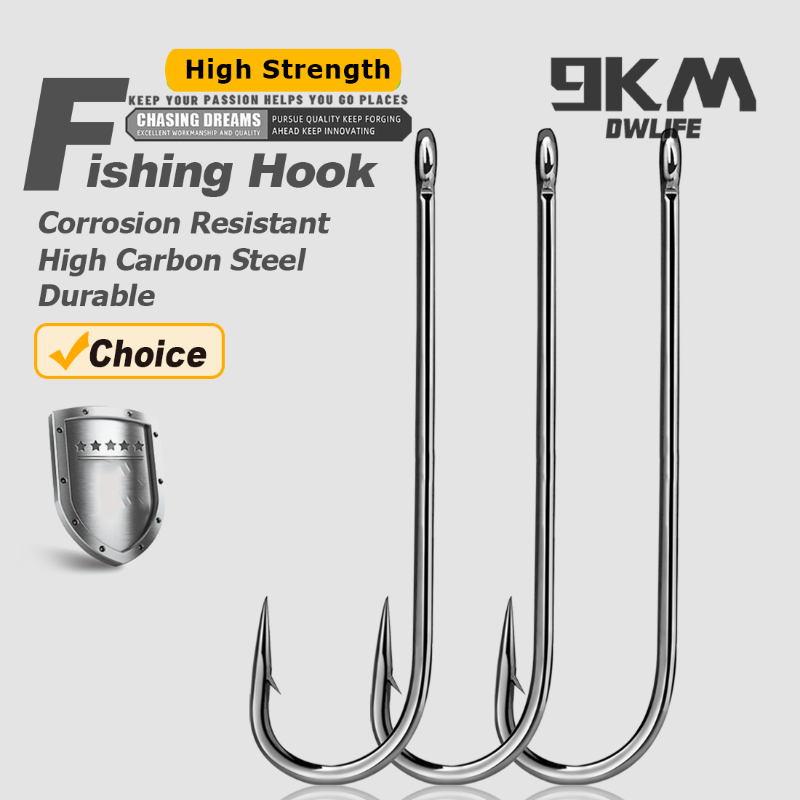 Fishing Hook Size - Fishing Hooks Long Shank Hooks Barbed