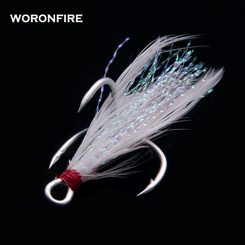 Fishing Hook Offset - 10 Cái/lốc Dày Móc Treble Có
