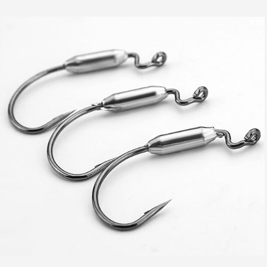 Fishing Hook Offset - 5pcs 1/0# 2/0# 3/0# Offset Fishing