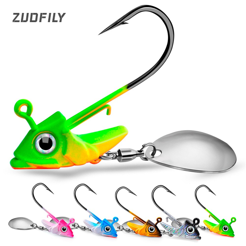 Fishing Hook Circle - 7g 10g 15g Lead Head Jig