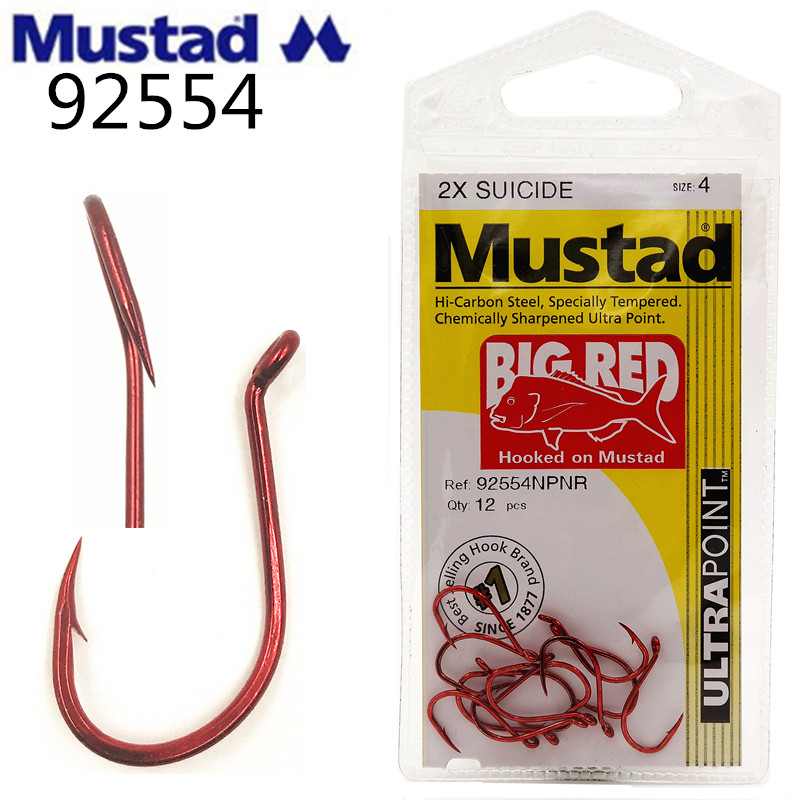 Fishing Hook Barbless - Ban Đầu Mustad Câu Cá Biển