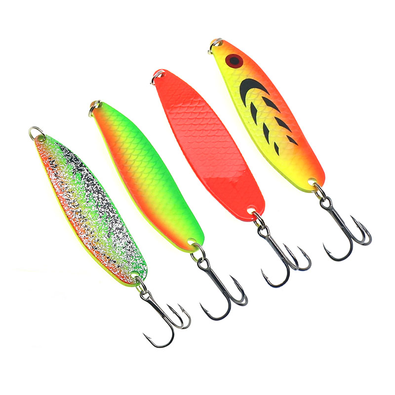 Fishing Hook Treble - Mồi Câu Cá Kim Loại Thìa