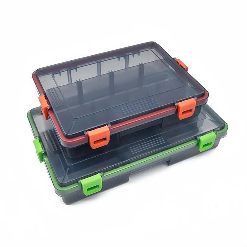 Fishing Hook Size - Fishing Tackle Box Large Capacity Fishing
