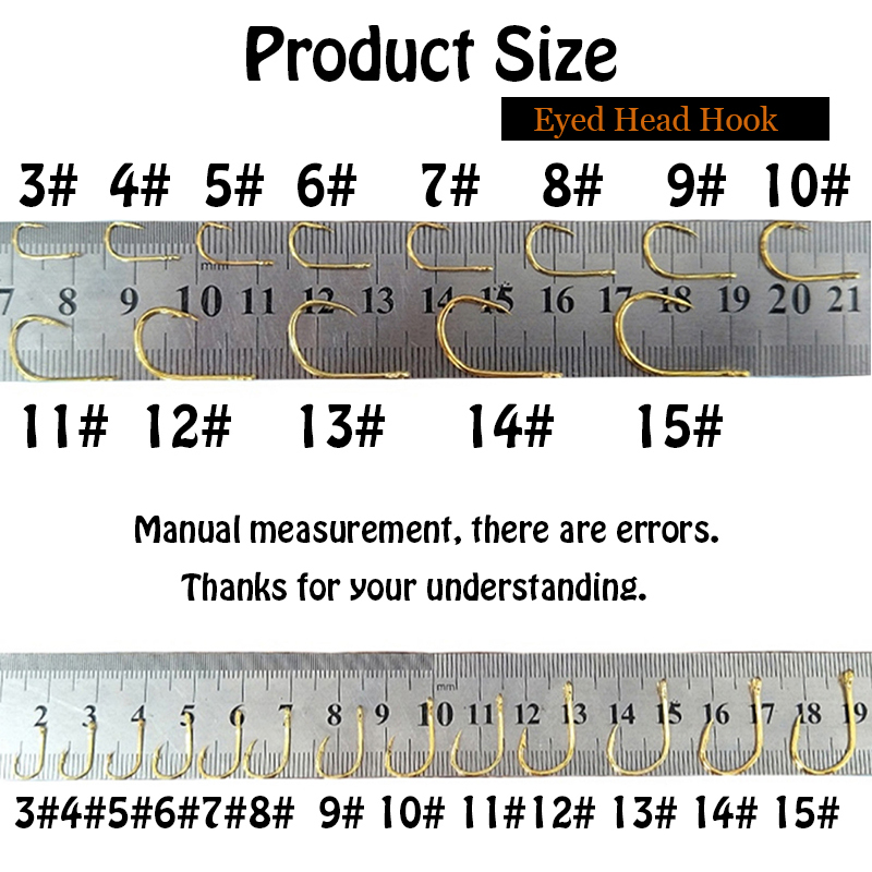 Móc Câu Cá Bán Buôn Bởi Số Lượ - đánh giá và giá Fishing Hook Size