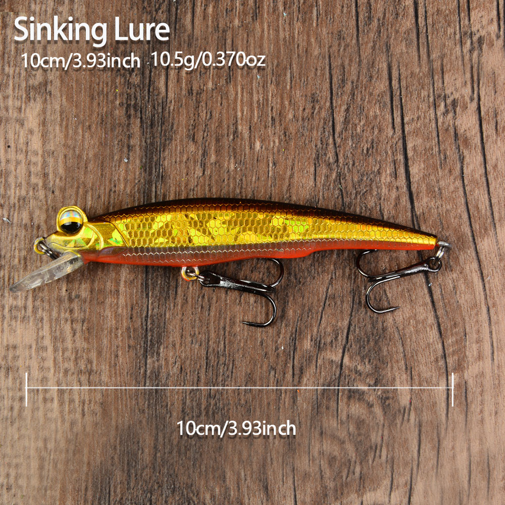 6pcs Minnow Fishing Lure Sinki - đánh giá và giá Fishing Hook Treble