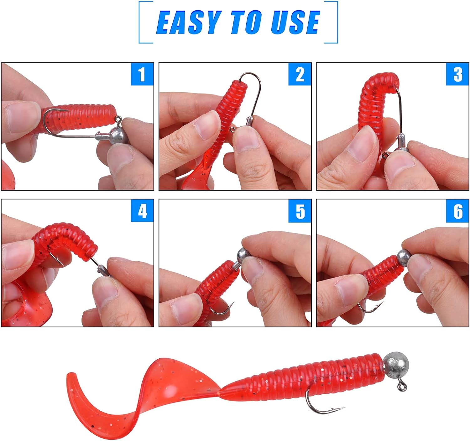 1.8g-28g 95% Solid  crank Jig  - đánh giá và giá Fishing Hook Offset