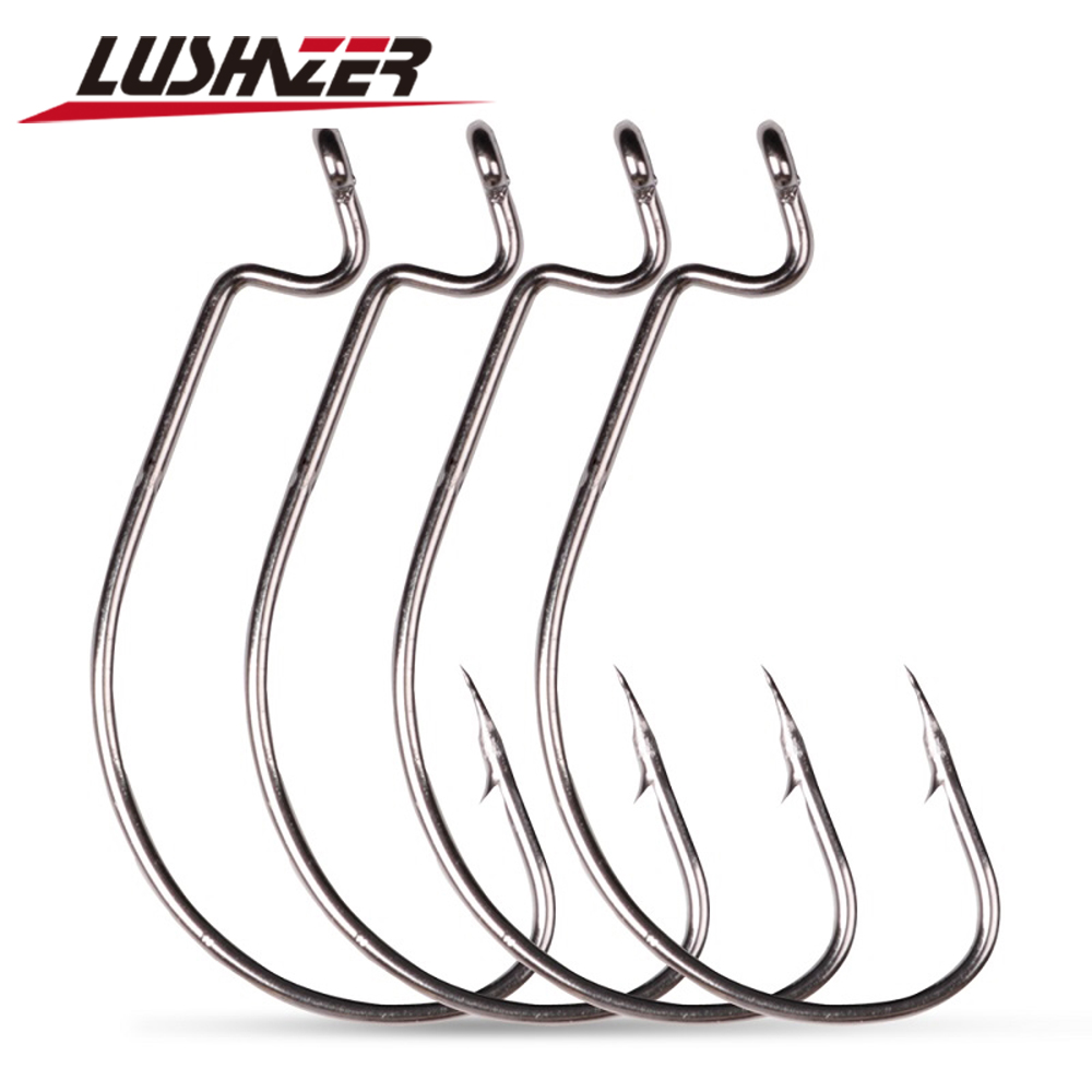 LUSHAZER 10 Cái/lốc Thép Carbo - đánh giá và giá Fishing Hook Assortment