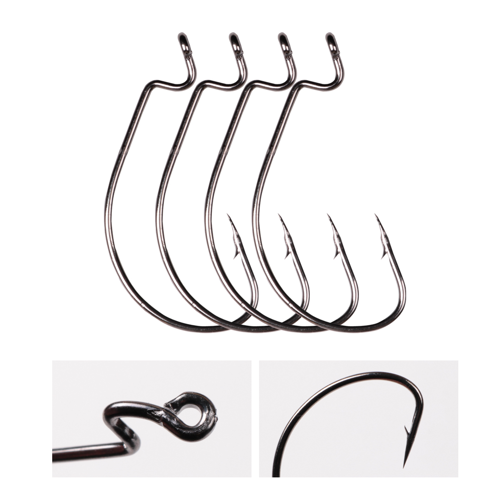 LUSHAZER 10 Cái/lốc Thép Carbo - đánh giá và giá Fishing Hook Assortment