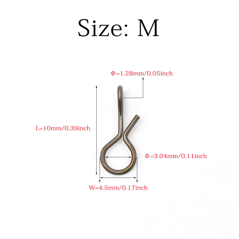 MNFT 50Pcs Fly Fishing Snap Qu - đánh giá và giá Fishing Hook Stainless Steel