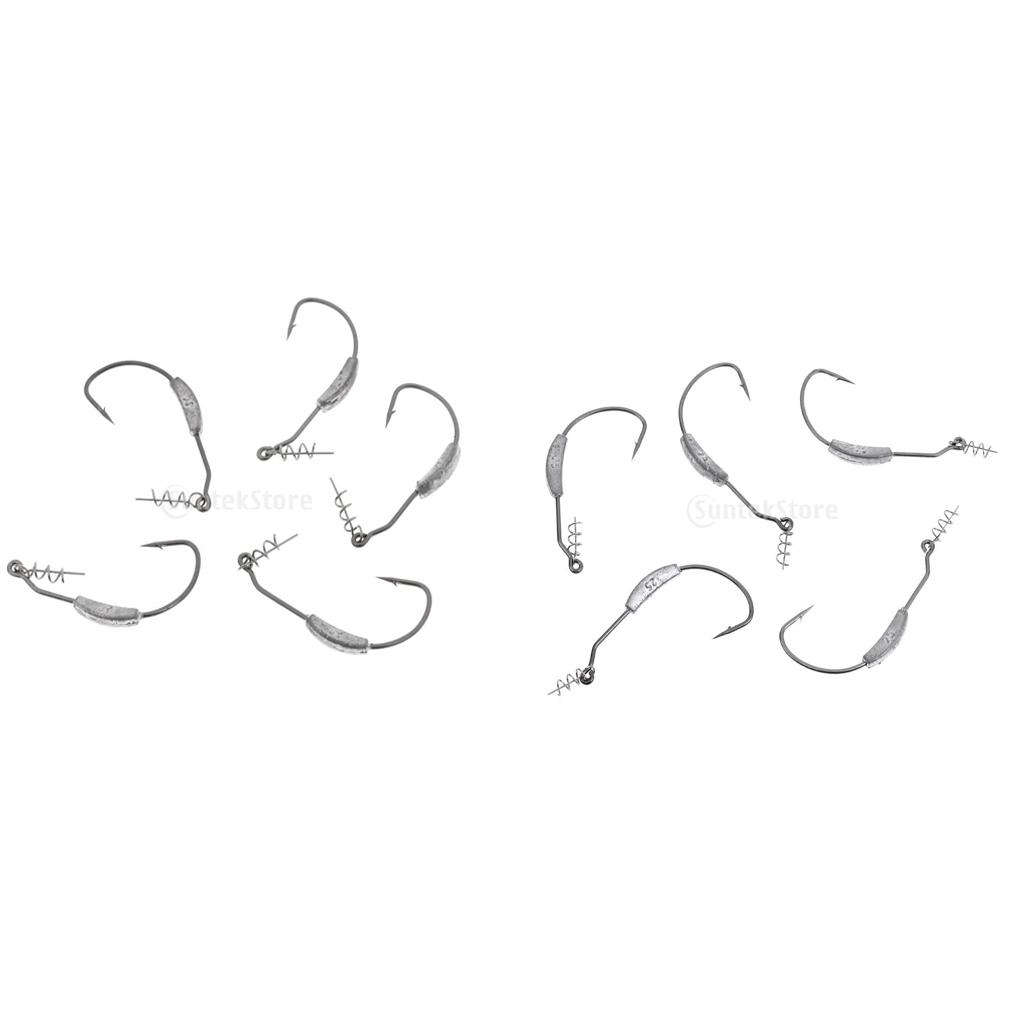 Weighted Twistlock Hook High C - đánh giá và giá Fishing Hook Weedless