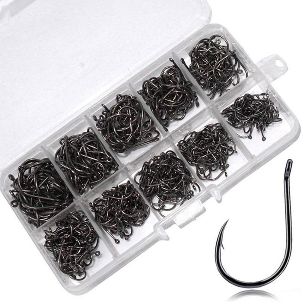 100/500pcs Fishing Hooks Set C - đánh giá và giá Fishing Hook Circle