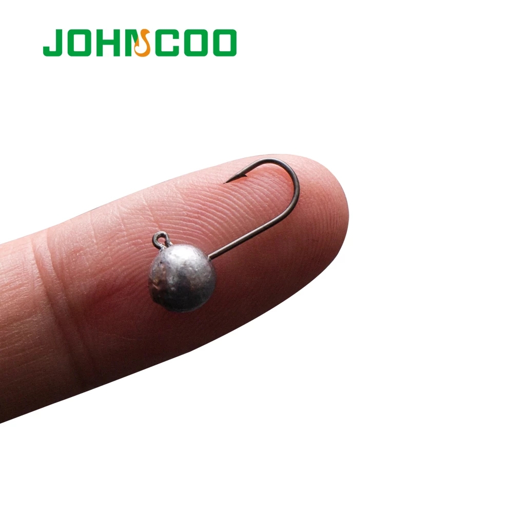 JOHNCOO 10 Chiếc Đầu Jig Móc R - đánh giá và giá Fishing Hook Assortment