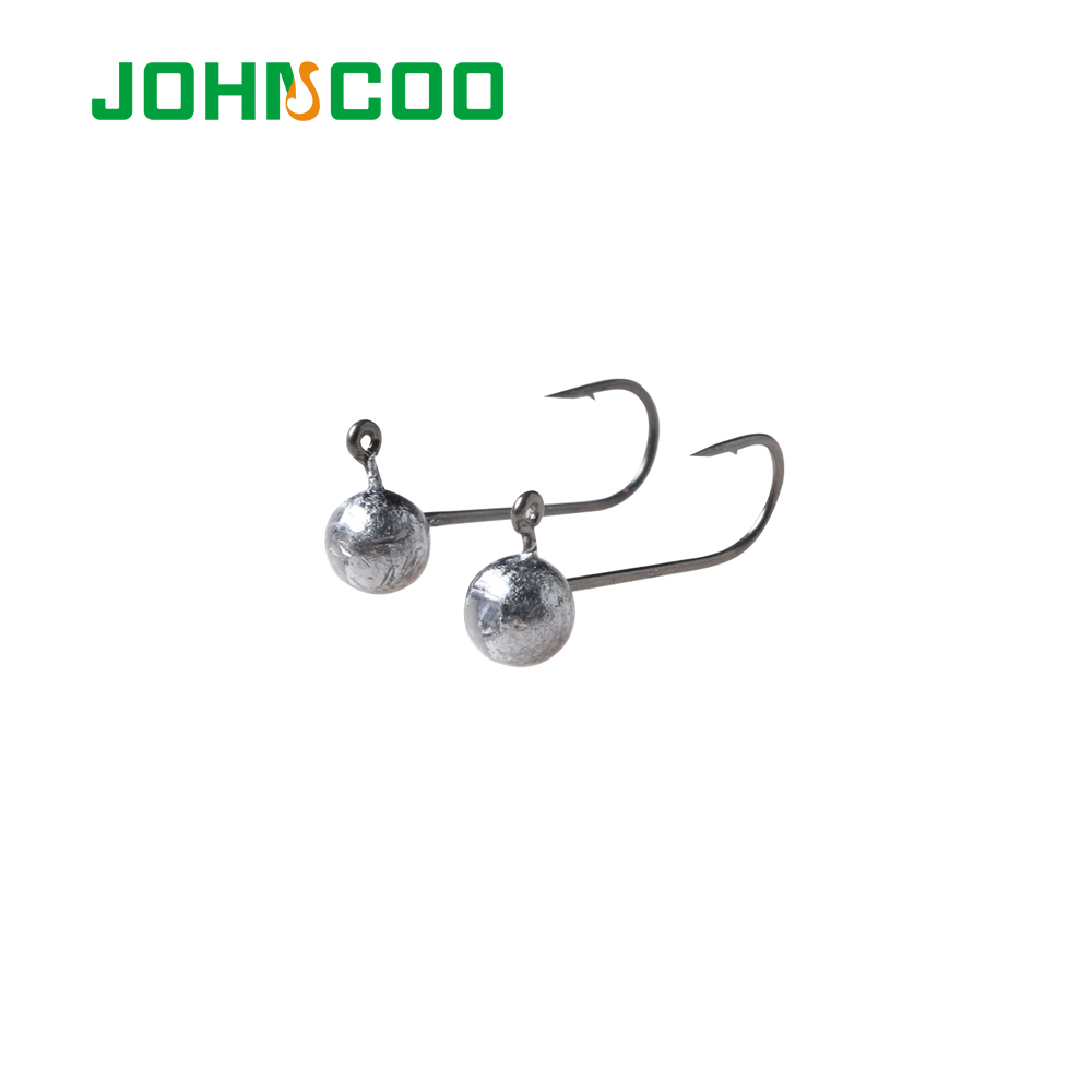 JOHNCOO 10 Chiếc Đầu Jig Móc R - đánh giá và giá Fishing Hook Assortment