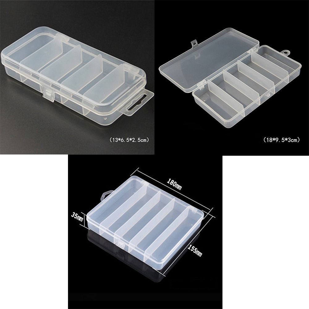 1/3pcs 3 Sizes of Plastic Fish - đánh giá và giá Fishing Hook Size