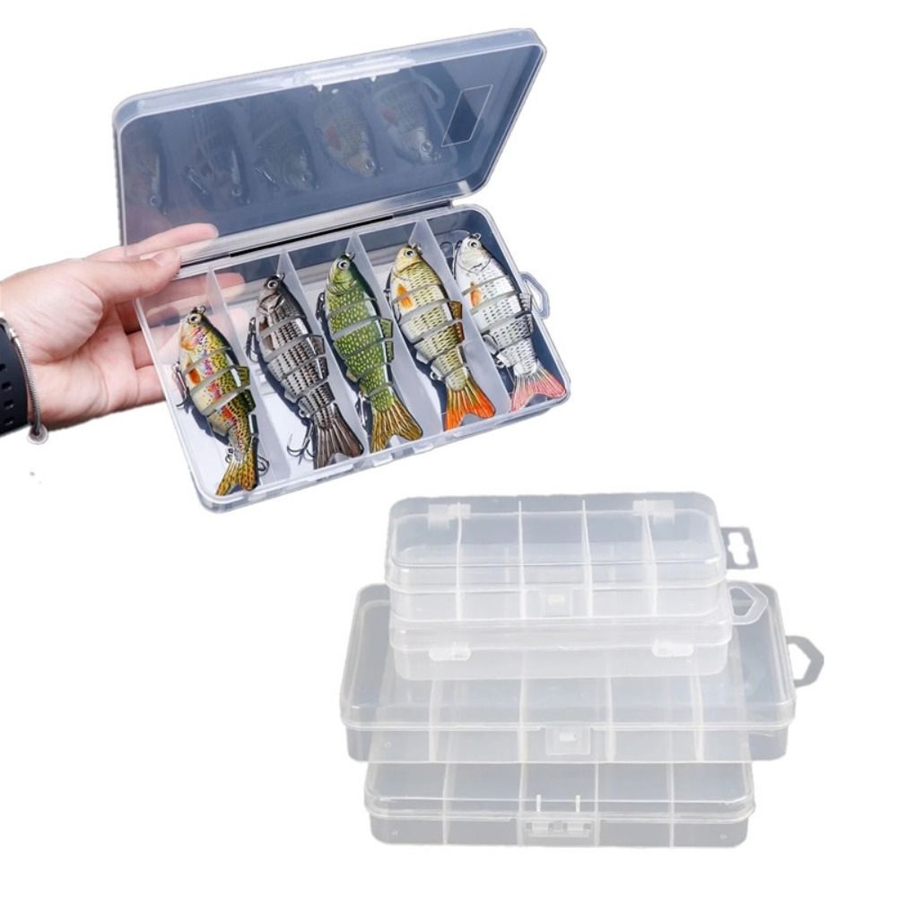 1/3pcs 3 Sizes of Plastic Fish - đánh giá và giá Fishing Hook Size