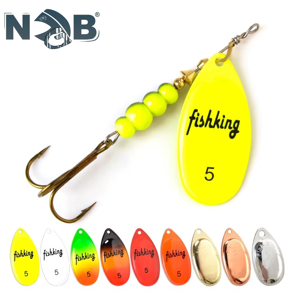 Cá Vua Spinner Bait 3.9G 4.6G  - đánh giá và giá Fishing Hook Treble