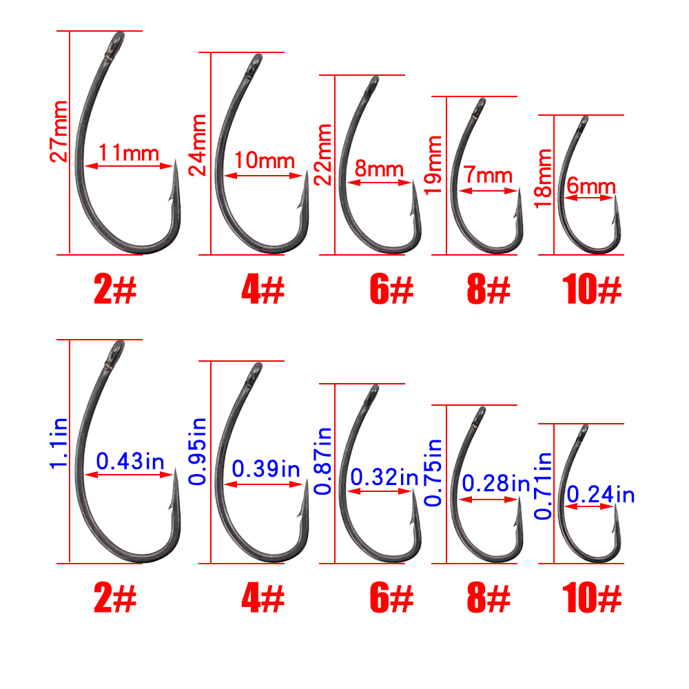 Hirisi 30x Carp Fishing Hooks  - đánh giá và giá Fishing Hook Offset