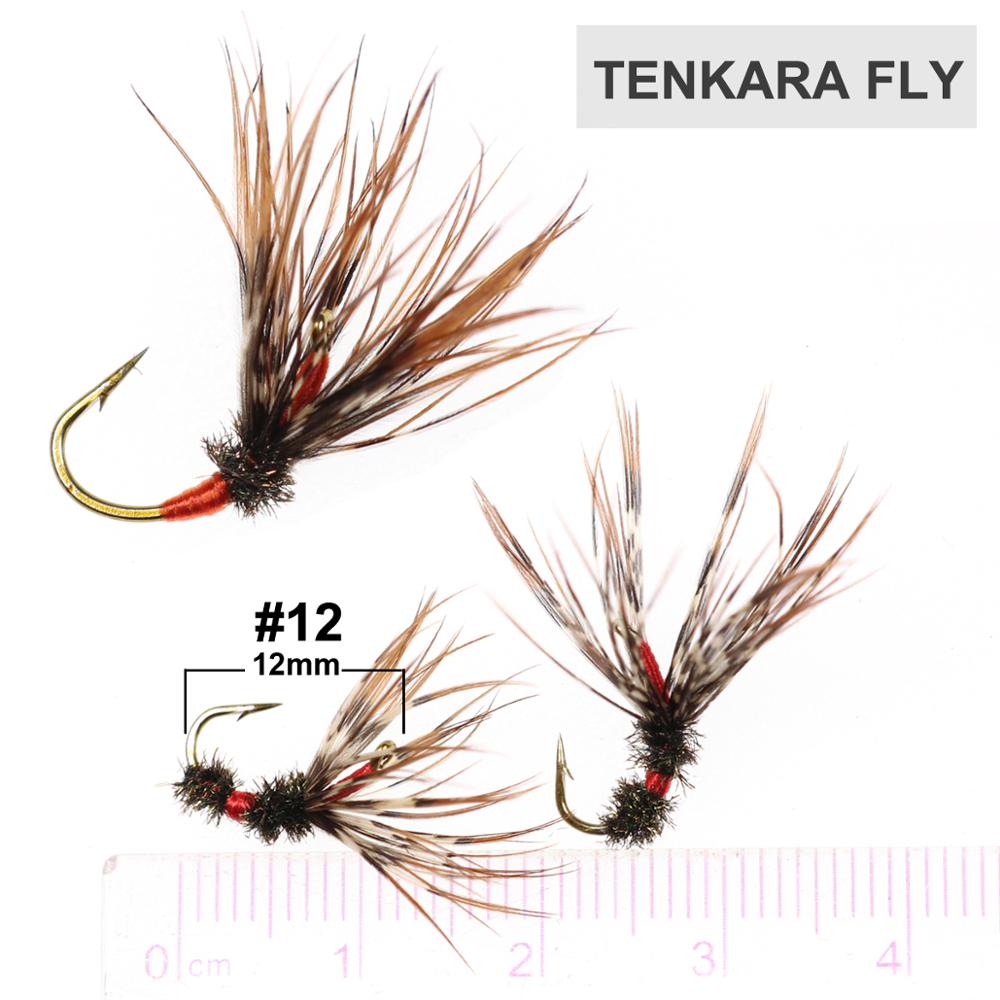Bimoo 24 Cái/hộp Tenkara Bay T - đánh giá và giá Fishing Hook Size
