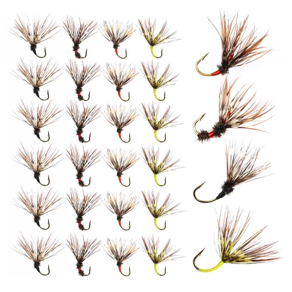 Bimoo 24 Cái/hộp Tenkara Bay T - đánh giá và giá Fishing Hook Size