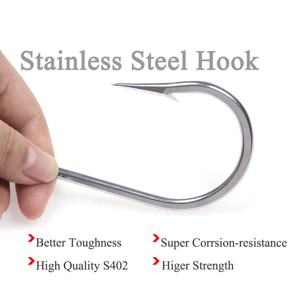 ICERIO Nước Mặn Chống Ăn Mòn T - đánh giá và giá Fishing Hook Assortment