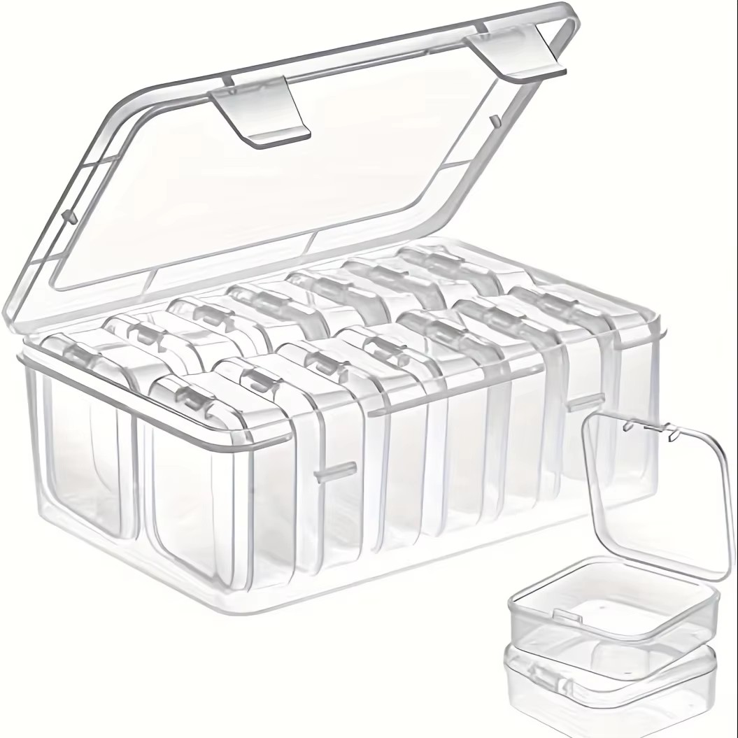 14Pieces  Clear Plastic Storag - đánh giá và giá Fishing Hook