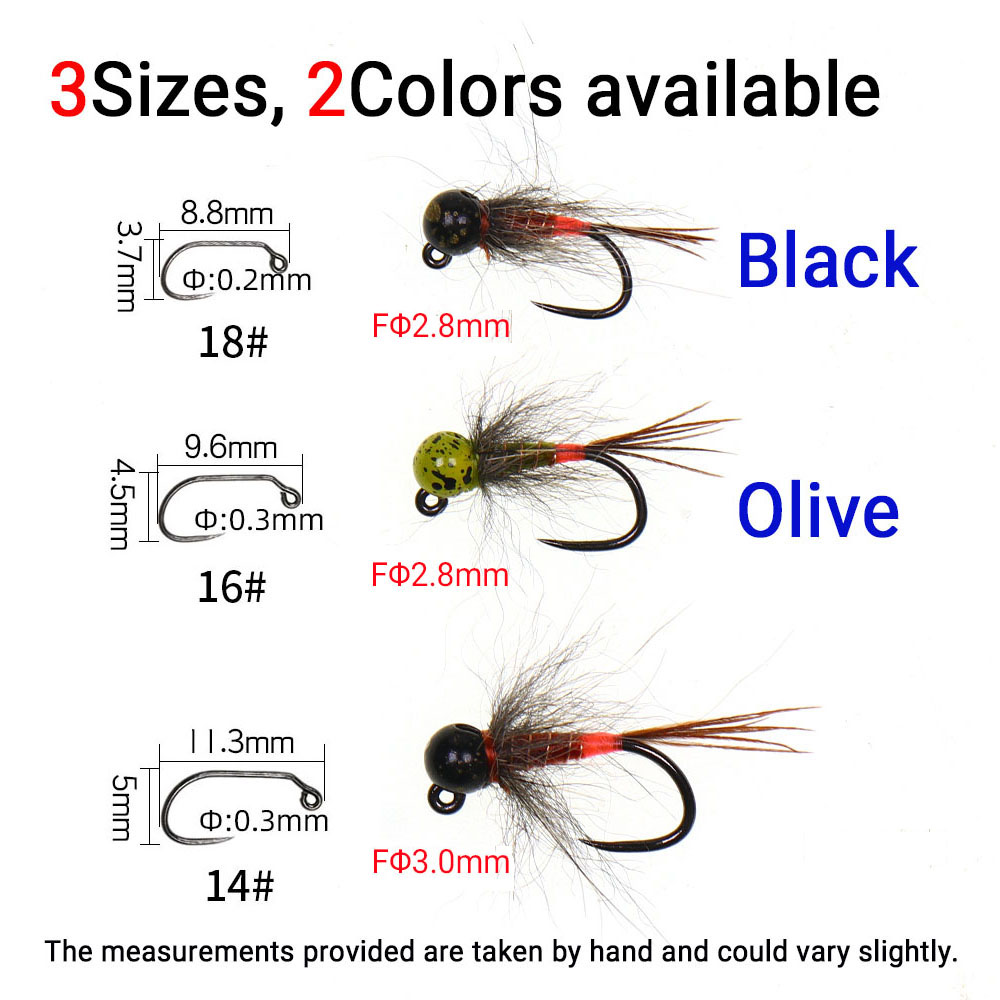 6PCS Jig Tungsten Bead Head Ny - đánh giá và giá Fishing Hook Jig