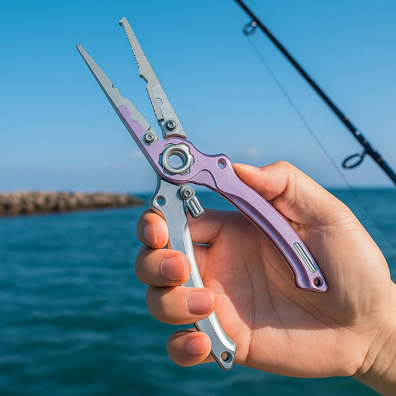 Fishing Pliers with Diamond Ho - đánh giá và giá Fishing Hook Sharpener