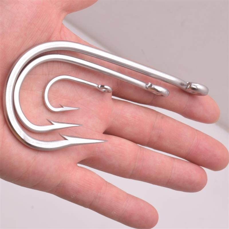 10 PCS Large King Size Hook wi - đánh giá và giá Fishing Hook Circle