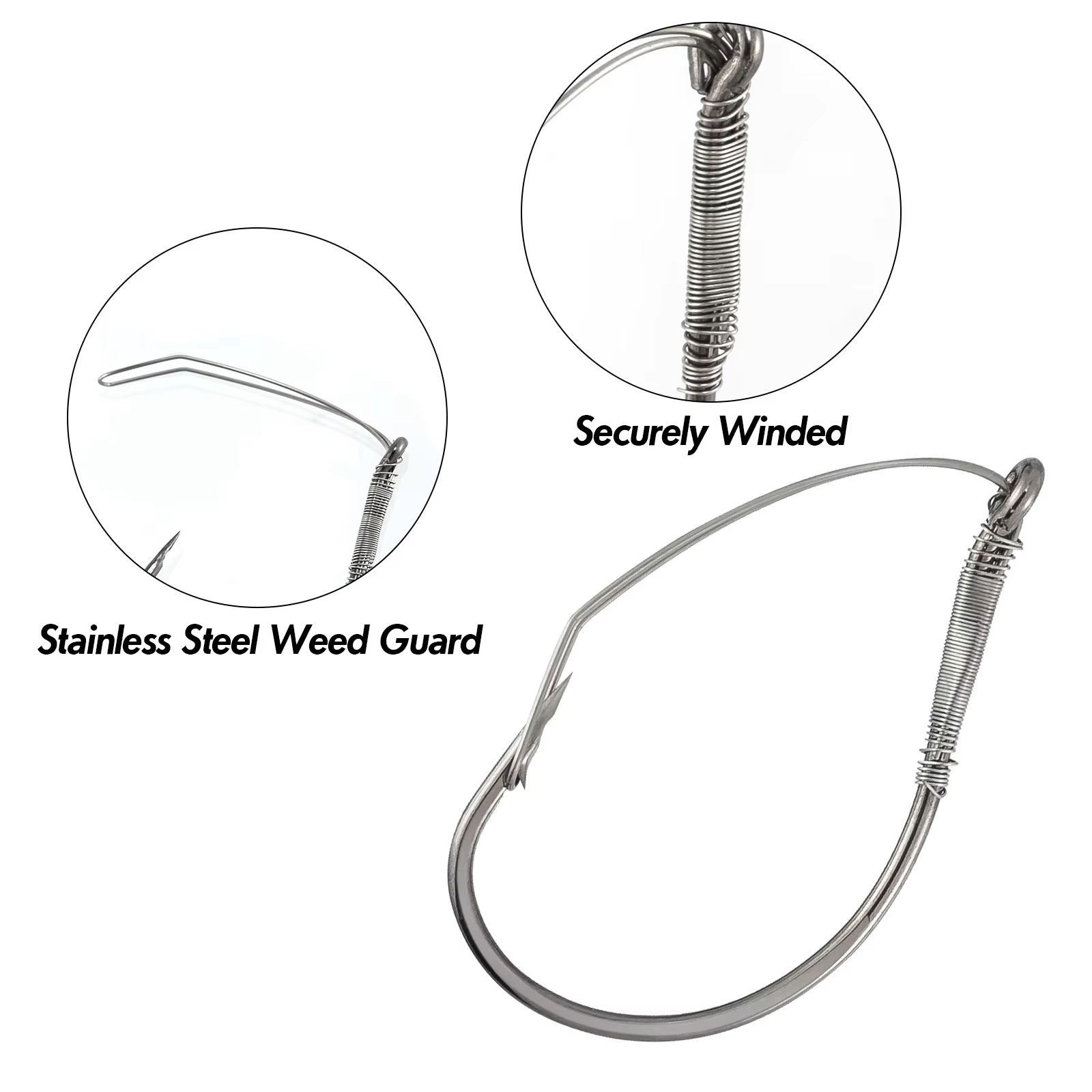 FishTrip Weedless Wacky Rig Ho - đánh giá và giá Fishing Hook Weedless