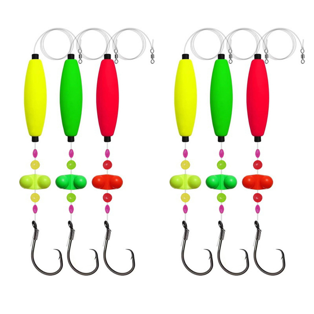 3 / 6pcs Catfish Fishing Rigs  - đánh giá và giá Fishing Hook Circle