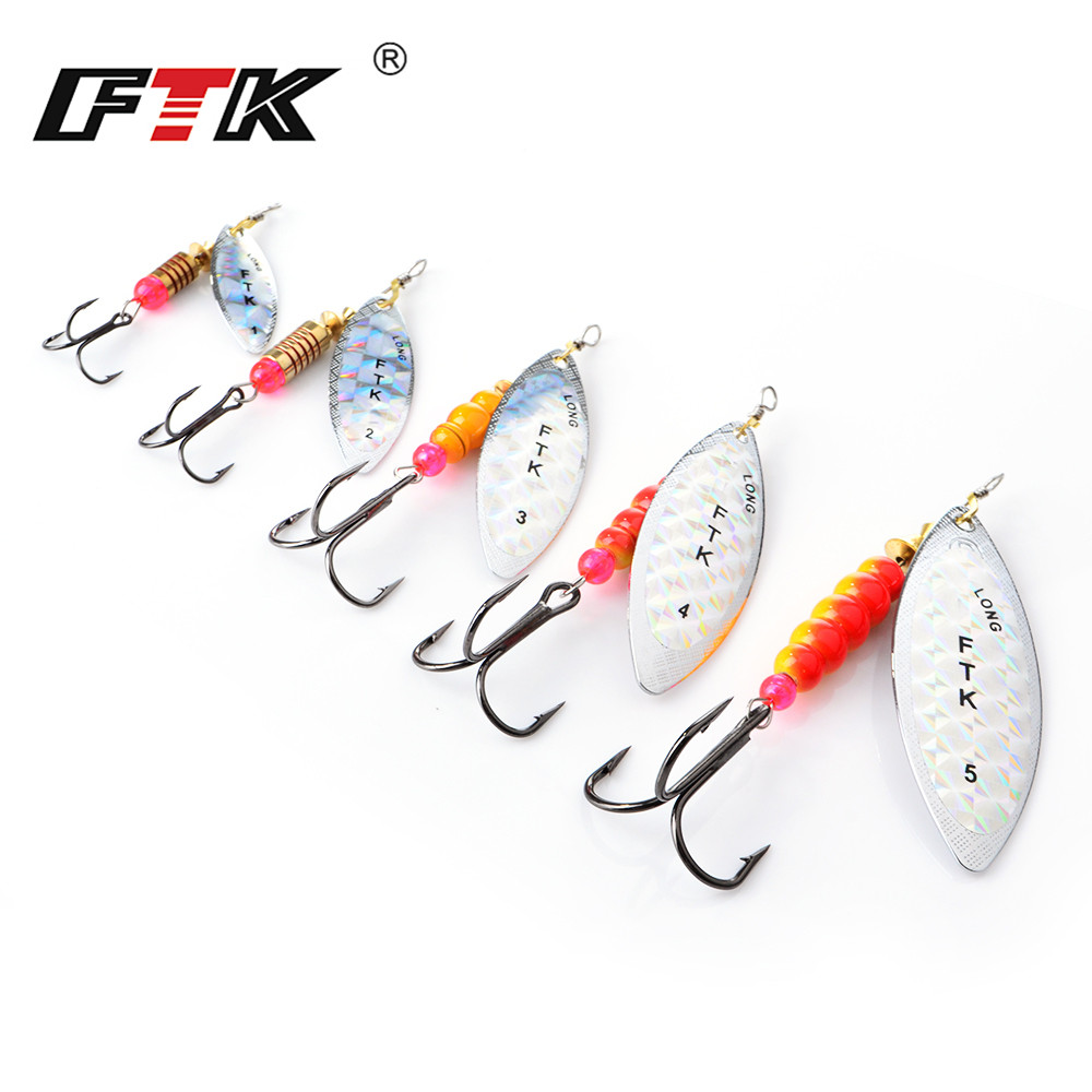 FTK Spinner Mồi 4G/7G/12/18G/3 - đánh giá và giá Fishing Hook Treble