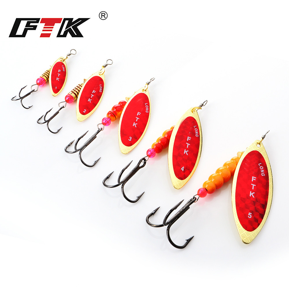 FTK Spinner Mồi 4G/7G/12/18G/3 - đánh giá và giá Fishing Hook Treble