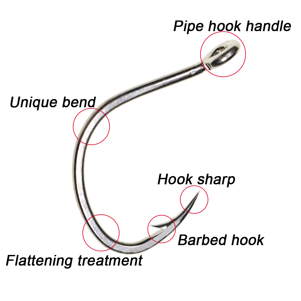 ICERIO 10 Phát Sáng Lớp Phủ Ch - đánh giá và giá Fishing Hook Size