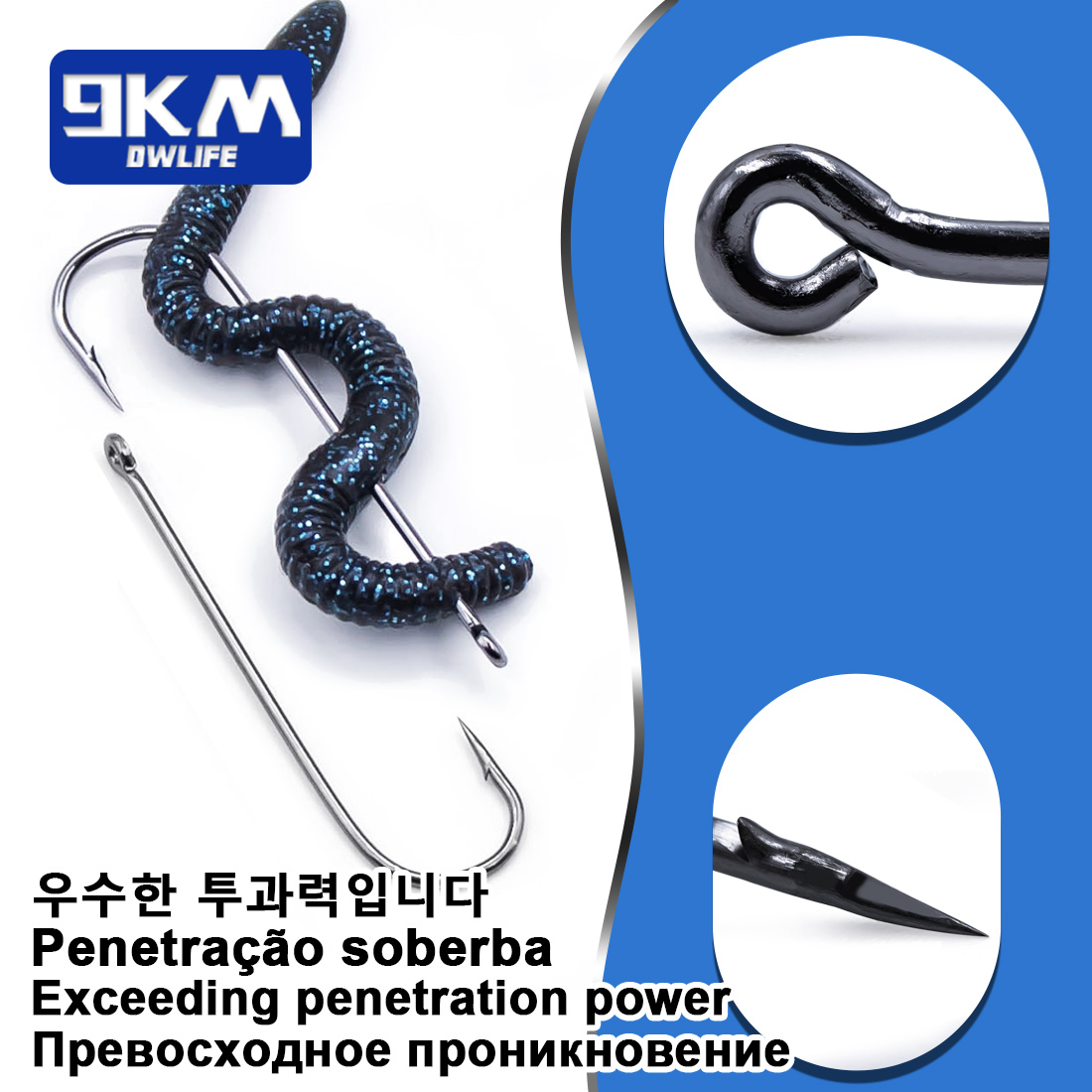 Fishing Hooks Long Shank Hooks - đánh giá và giá Fishing Hook Size
