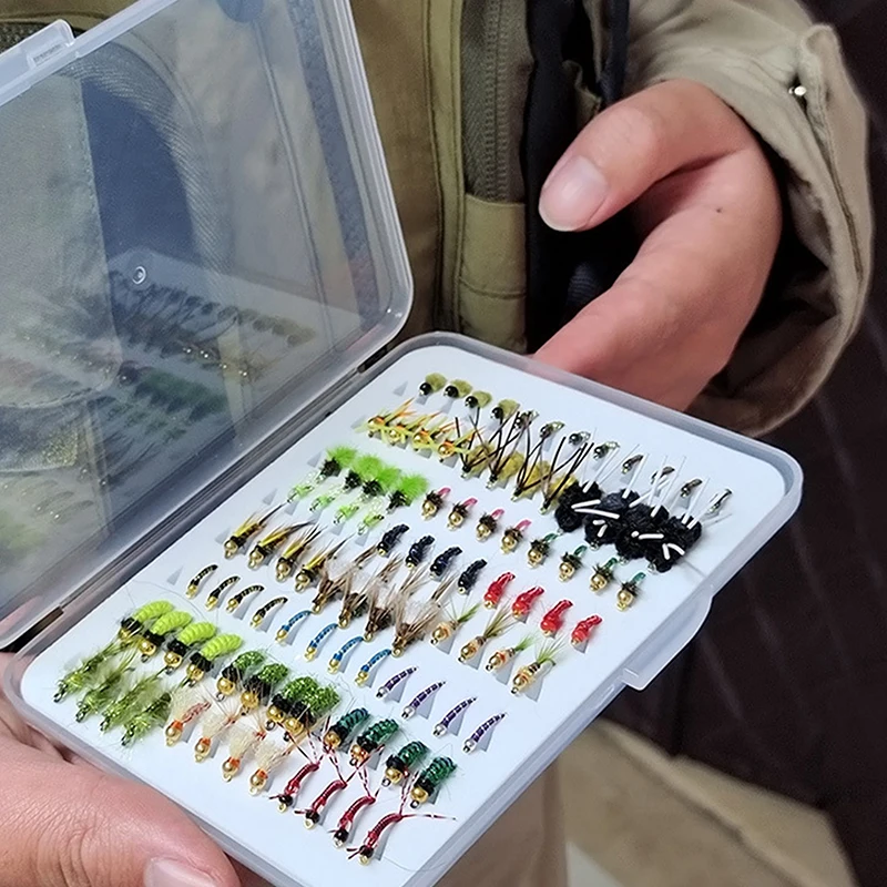 Waterproof Design Fly Hook Box - đánh giá và giá Fishing Hook Size