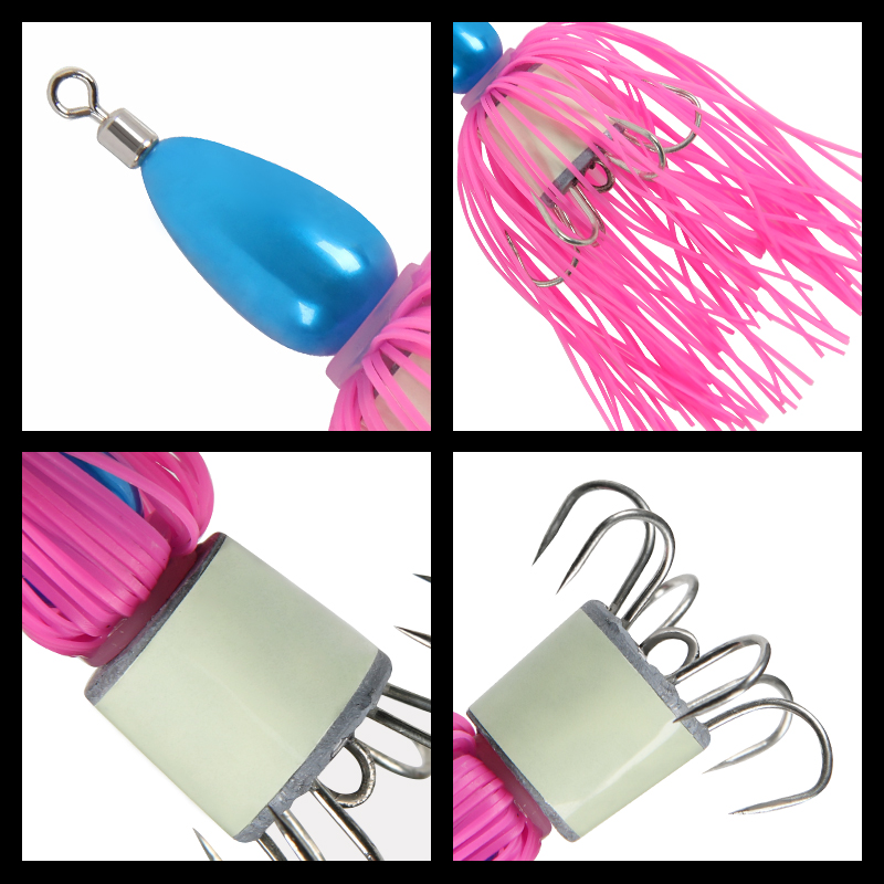 37g Weedless Football Jig Head - đánh giá và giá Fishing Hook Weedless
