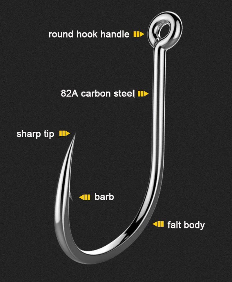 50Pcs Fishing Hooks Barbed Car - đánh giá và giá Fishing Hook Circle