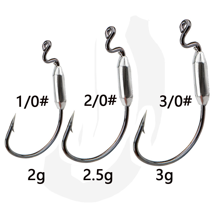 5pcs 1/0# 2/0# 3/0# Offset Fis - đánh giá và giá Fishing Hook Offset