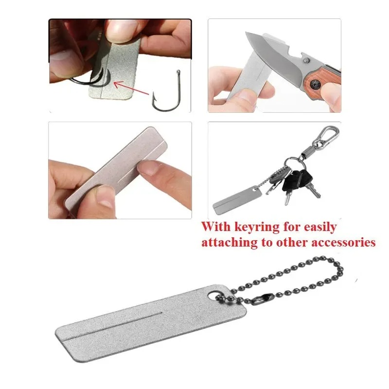 Mini Diamond Sharpening Stone  - đánh giá và giá Fishing Hook