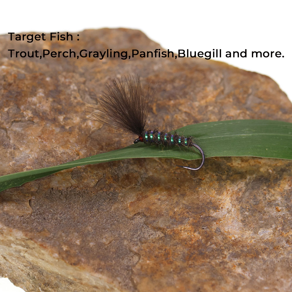 5/6PCS CDC Parachute Dry Fly S - đánh giá và giá Fishing Hook Size