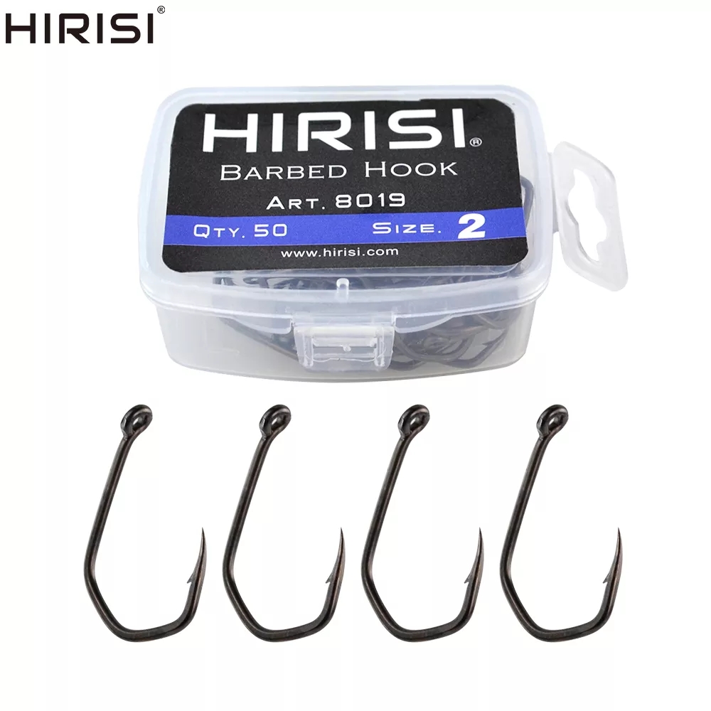 Bộ 50 Cá Chép Móc Câu Cá Kẽm G - đánh giá và giá Fishing Hook Barbless