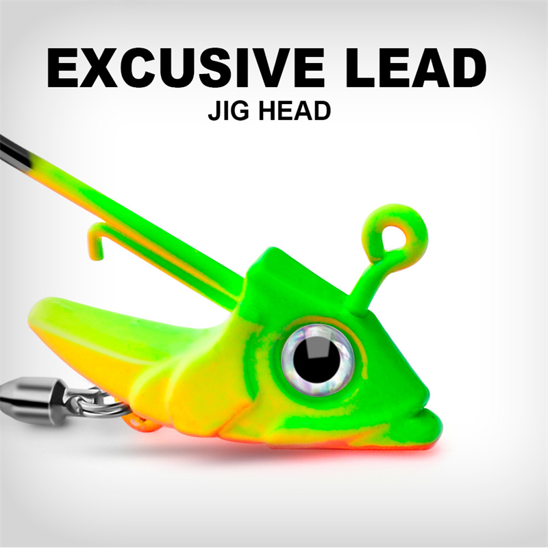 7g 10g 15g Lead Head Jig Hook  - đánh giá và giá Fishing Hook Circle