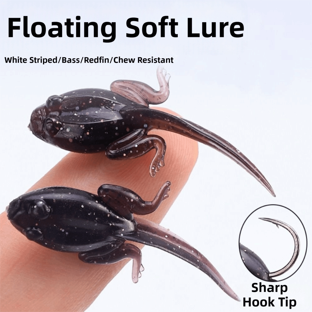 With Hooks Bionic Tadpole Fish - đánh giá và giá Fishing Hook Box