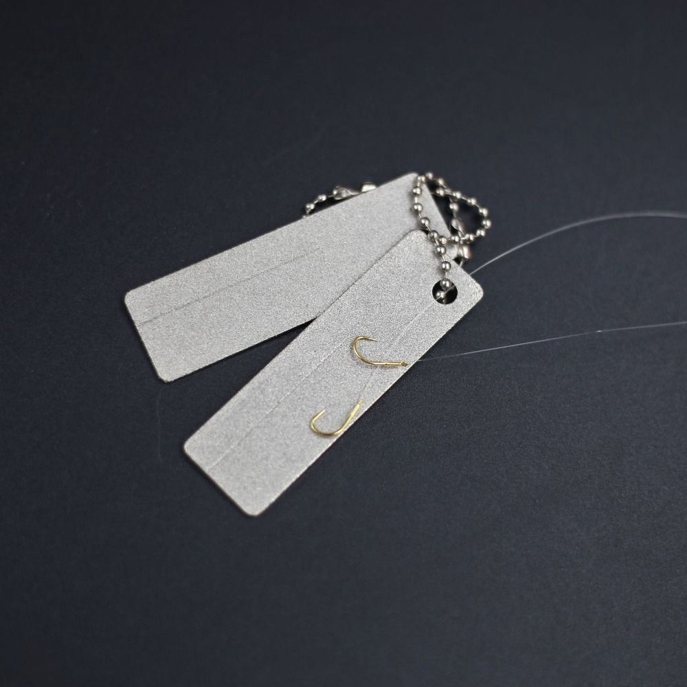 Mini Keychain Diamond Sharpene - đánh giá và giá Fishing Hook Sharpener