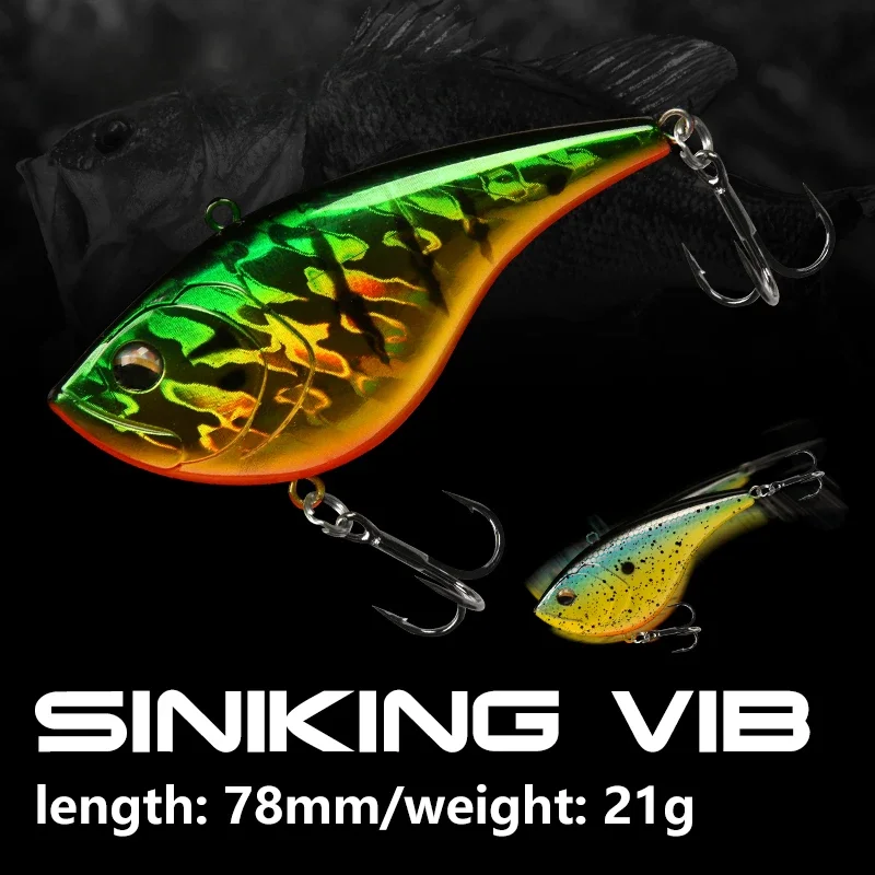 21g/78mm VIB Fishing Lure Arti - đánh giá và giá Fishing Hook Treble