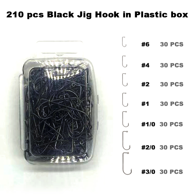 Adygil Tự Làm Câu Cá 210 Pcs Đ - đánh giá và giá Fishing Hook Jig
